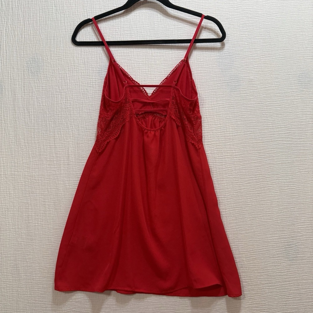 I.N.C. International Concept Women's Slip Dress Size XS Red Intimate Romantic - Picture 2 of 10